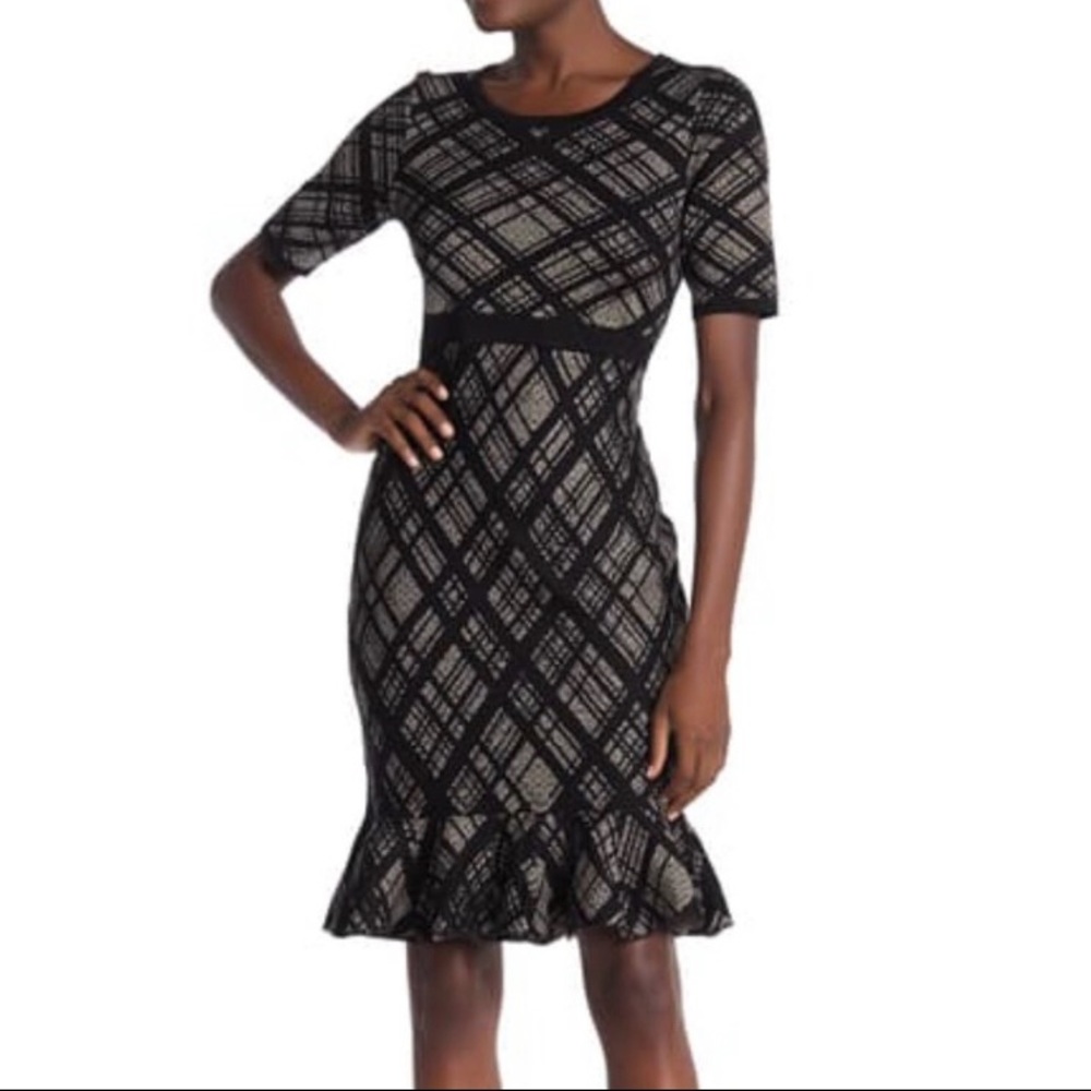 Nina Leonard Sweater Dress